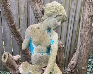 Cement Garden Statue 