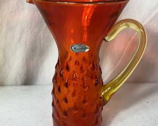 Viking Glass Pitcher 