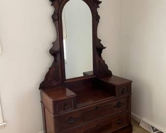 Beautiful vintage dresser with mirror