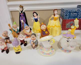 Porcelain Walt Disney Figurines
