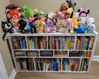 Childrens Books and Plush Animals