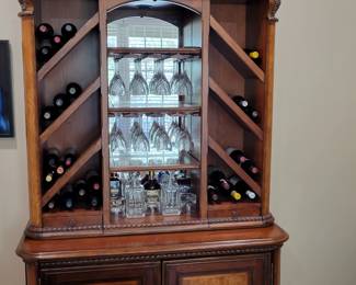 Michael Amini Wine Cabinet
