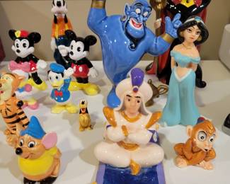 Porcelain Walt Disney Figurines