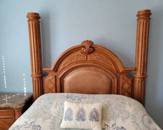 Michael Amini 4 Poster Bed