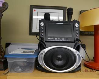 karaoke machine
