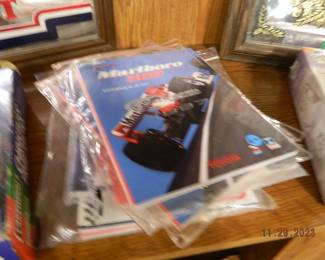 vintage Nascar programs