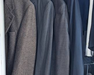 42L Burberry jackets and suits