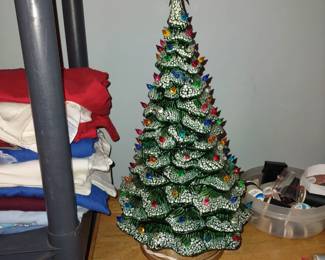 Vintage ceramic Christmas tree 