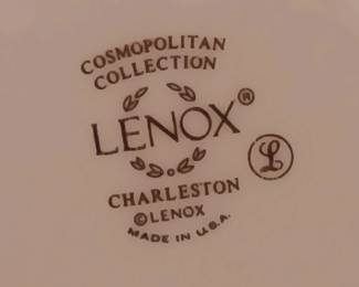 Lenox "Charleston" service for 8 (detail)...