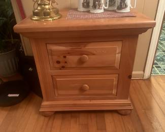 Pine nightstand 