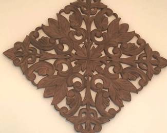 Wood Carved Wall Art
