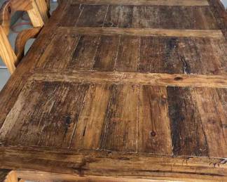 Rustic 7 Piece Dining Set