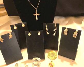 Black Hills Gold, Sterling, Pearl Like Sets