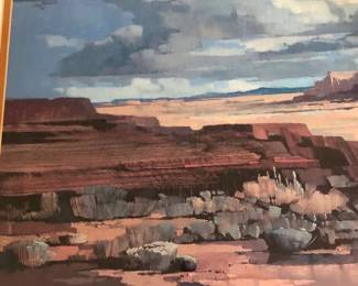 Southwest Desert Scene Print