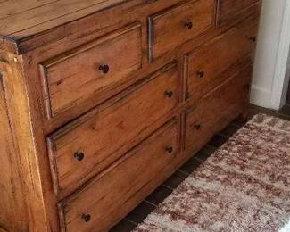 Tall Pine 7 Drawer Dresser