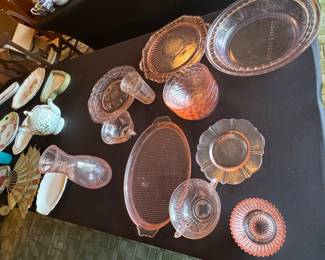 Beautiful Pink Glass