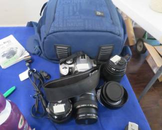 Canon Camera Four Lens