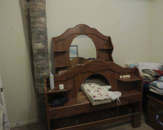 Dresser, Queen Headboard