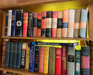 Hundreds of books ranging from the 1800's to more current