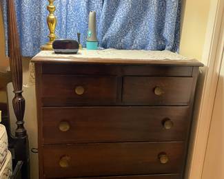 This chest is a drop down secretary!