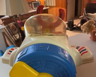 Vintage Fisher Price Flight simulator toy