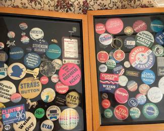 Vintage Democratic buttons 