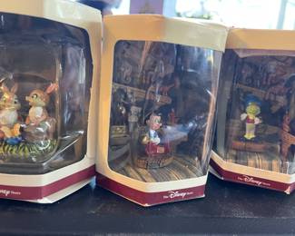 Vintage 90's Disney Kingdom Ornaments 