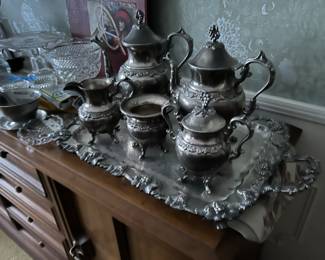 Lovely Silver Tea/Coffee Service