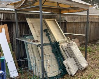 shed is complete   taken apart for easy moving 