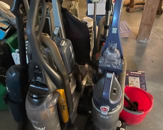 Vacuums and mops, space heaters, dehumidifiers 