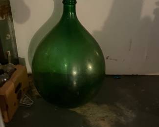 Wine bottles and wine making supplies 