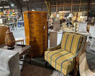 Burl Wood Chest of Drawers