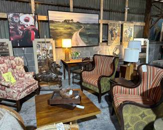 Lexington Dakota Chairs and Carousel Horse