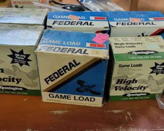 Various shotgun ammo