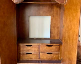Armoire or entertainment cabinet