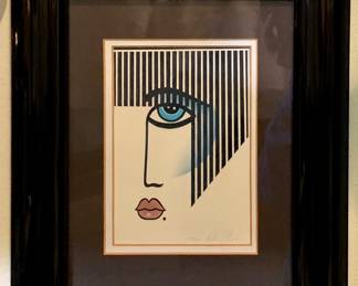 Robin Morris pencil signed