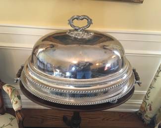 Silver Plate Turkey Dome