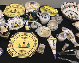 Quimper Pottery Heriot Faience