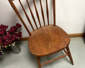 Antique Primitive Farmhouse Chair