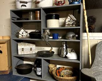 Antique Bed Pans, Enamel Buckets, Urinals, Cast Iron 