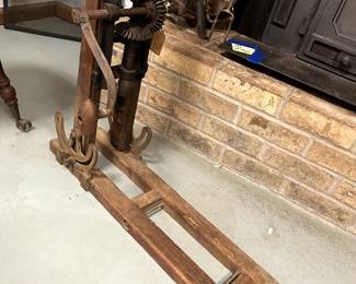 Antique Beam Boaring Machine