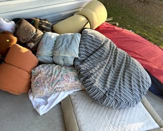 Assorted Dog Beds and Pads