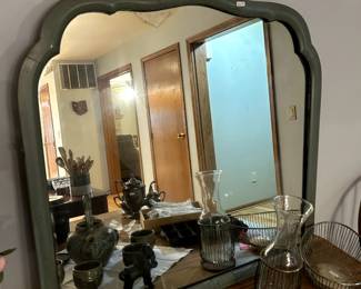 Primitive Rustic Mirror