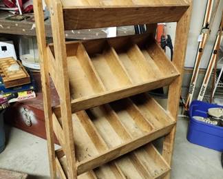 Vintage Store Bin Display 