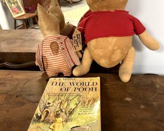 Vintage Agnus Brush Pooh and Piglet 