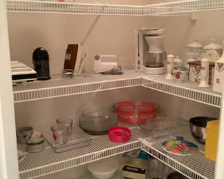 Updated pic we discovered some pyrex and added to our collection of what is left