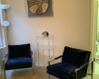 The blue chairs have sold at presale