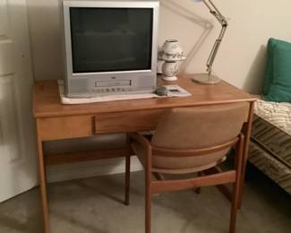 desk and chair have sold