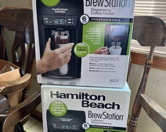 Hamilton Beach brew stations - new in box