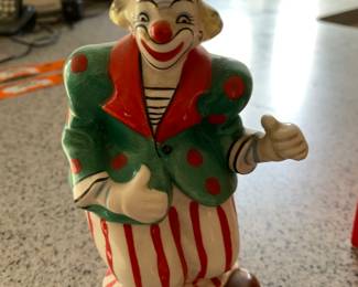 Japanese ceramic figural penny bank